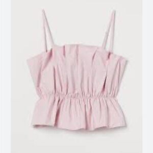 Pink Ruched Sleeveless Top